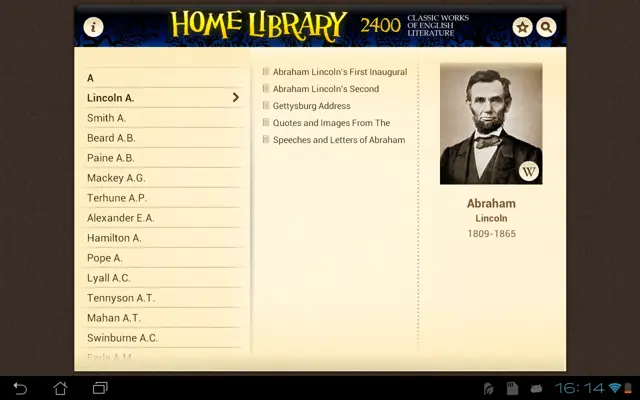 Home Library android App screenshot 2